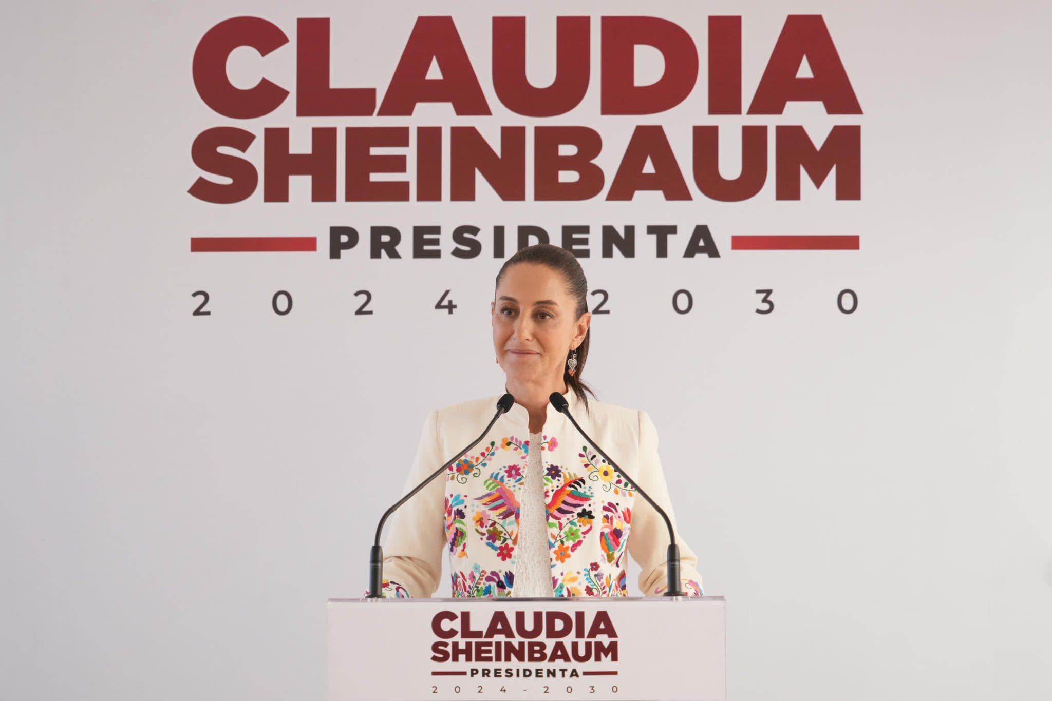 Sheinbaum, quiere recibir Banda Presidencial por parte de Ifigenia Martínez