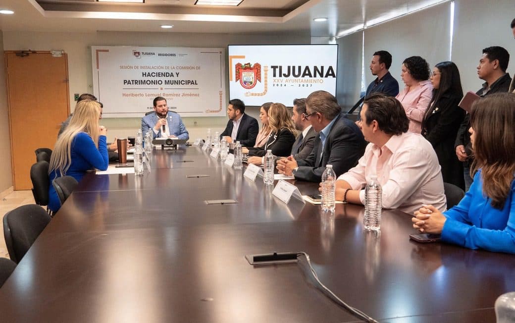 QUEDÓ FORMALMENTE INSTALADA LA COMISIÓN DE HACIENDA Y PATRIMONIO MUNICIPAL DEL XXV AYUNTAMIENTO DE TIJUANA