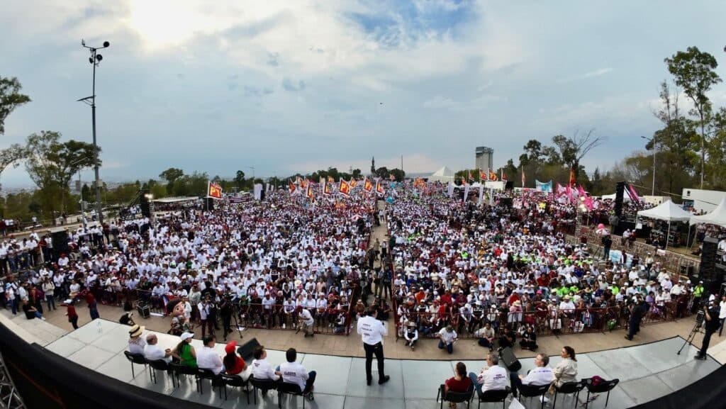 Arrasan Sheinbaum, Armenta y Chedraui en Puebla