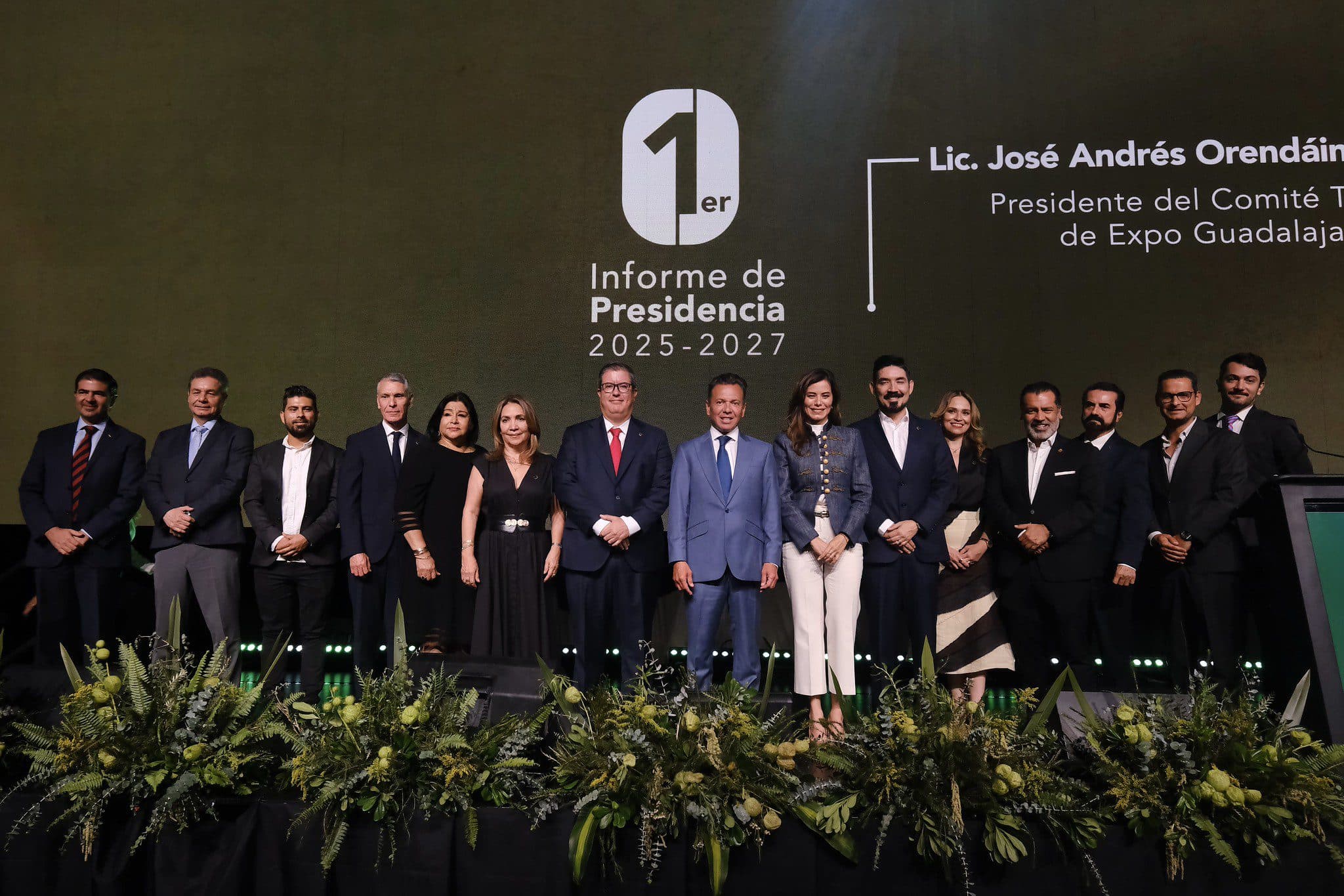 Asiste Pablo Lemus Navarro, Gobernador de Jalisco, al Primer Informe del Comité Técnico Expo Guadalajara 2025-2027