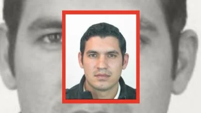 Retrato de Luis Enrique Barragán Chávez, alias “El R-5”, presunto líder del Cártel de Los Reyes en Michoacán.